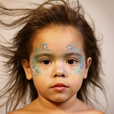 Дитячий Хеллоуїн модні ідеї тематичного макіяжу