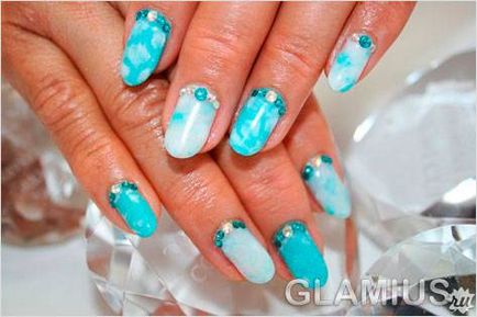 Nail design az új év 2014 - új év körmök