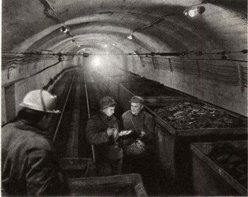 Extracția cărbunelui și a minereului
