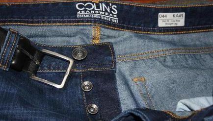 Jeans Collins visszajelzést modell
