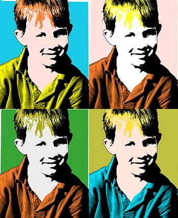 Fotografii în stilul pop-art