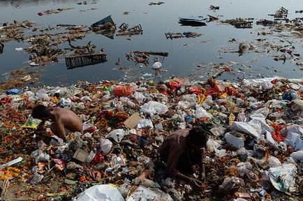 Ganges, apele tale sunt nebunești. 