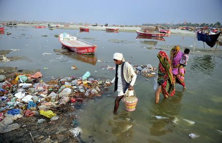 Ganges, apele tale sunt nebunești. 