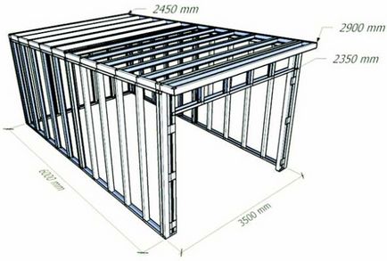 Garajul este o greutate de metal de fier, dimensiunea standard, cum să acoperi din interior, decât este acoperit cu fier,