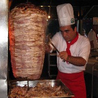 Stație de benzină pentru shawarma