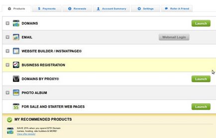 Godaddy ca registrator de domenii, găzduire în străinătate în Statele Unite