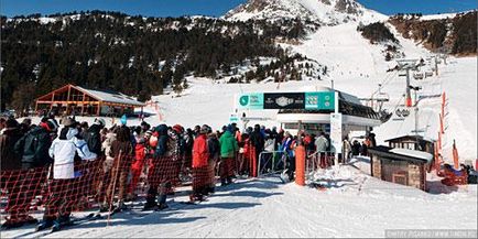 Stațiunea de schi Encamp (Andorra)