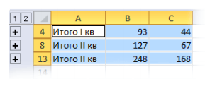 Excel hotkeys