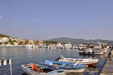 Grecia - Neos-Marmaras, Peninsula Sithonia, Halkidiki, odihnă în Neos-Marmaras, Fotografie și rechemarea unui turist