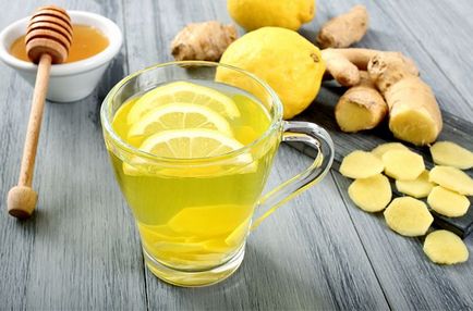 Імбир з лимоном і медом рецепт здоров'я