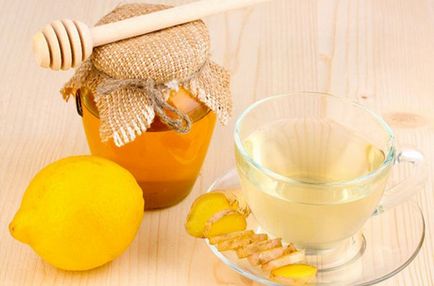 Імбир з лимоном і медом рецепт здоров'я