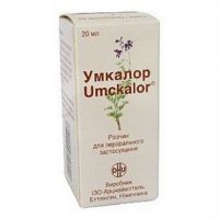 Інструкція по застосуванню краплею Умкалор дітям та відгуки