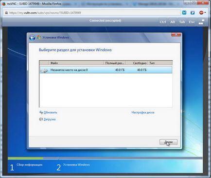 Інструкція по установці windows 7 на віртуальний kvm сервер - технічний блог