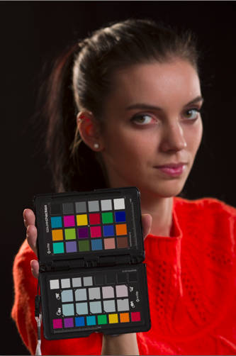 Використання colorchecker passport # 3