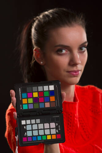 Використання colorchecker passport # 3