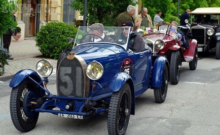 Olaszország mille Miglia - ezer mérföldre a retro autó