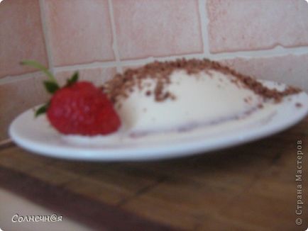 Desert italian - panna cotta cu căpșuni - (panna cotta), țară de maeștri