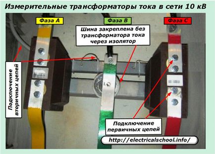 Измервателни трансформатори на ток в схеми релейна защита и автоматика