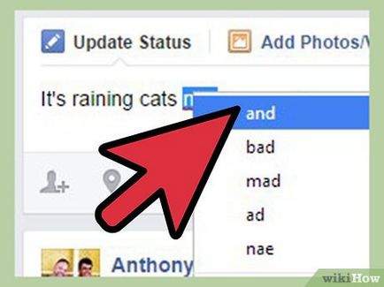 Cum se adaugă o verificare a ortografiei pe Facebook