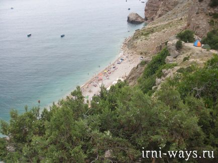 Hogyan juthat el a strand Vaszilij a Balaklava - egy fénykép és leírás az út, ha nem otthon ülni (maszk) Hogyan juthat el a strand Vaszilij a Balaklava - egy fénykép és leírás az út, ha nem otthon ülni