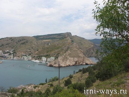 Hogyan juthat el a strand Vaszilij a Balaklava - egy fénykép és leírás az út, ha nem otthon ülni