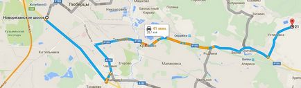 Cum să ajungeți în satul de vile vlacovo kapustino cu transportul public privat