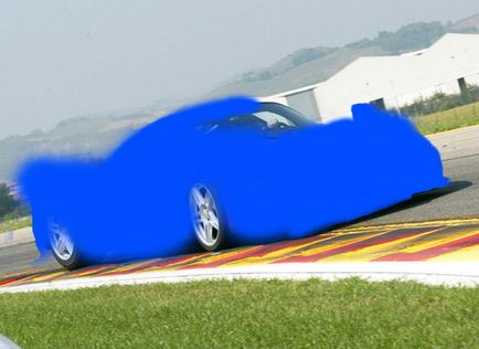 Hogyan változtassuk meg az autó színe pirosról kékre Photoshop 2 percig, designonstop - mintegy