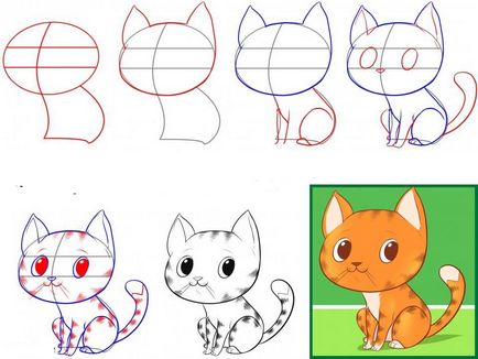 Cum de a desena frumos pisici în etape - cum să atragă Winx desenează caracterele Winx în etape