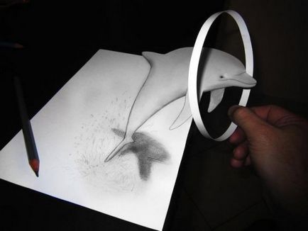 Cum să desenezi desene anamorfe de la un frate