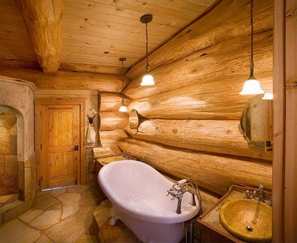 Як облаштувати санвузол в дерев'яному будинку і не тільки, фото приклади дизайну, проектів і планування