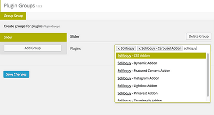 Як впорядкувати свої плагіни wordpress по групам