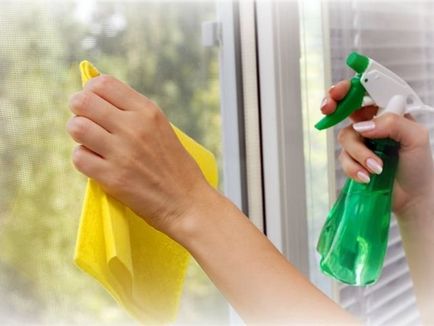 Cum să spălați în mod corespunzător ferestrele în îngheț