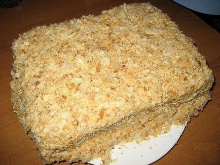 Hogyan kell főzni a leggyorsabb és ízletes recept Napoleon torta - a recept, összetevők és képek