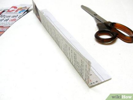 Cum sa faci un arc cadou din ziar