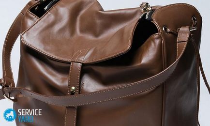 Hogyan lehet eltávolítani a karcolásoktól a bőr táska, serviceyard-kényelmes otthon kéznél