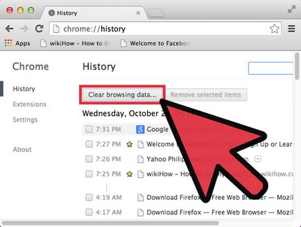 Cum se șterge istoricul de navigare pe Internet pe mac - vripmaster