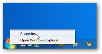 „Minden program”, mint a visszatérés a normál menüben a Windows 7