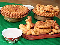 Kalmykia túra - recept bortsokov túrák Kalmykia (recept) Kalmykia túra - recept bortsokov túrák Kalmykia