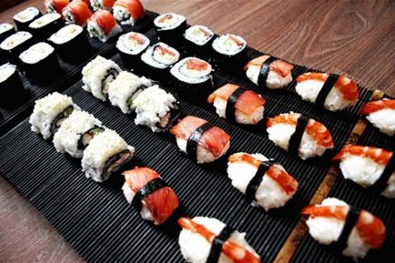 sushi kalória