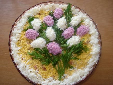 Imagini de salate frumos decorate
