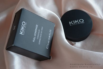 Kiko full coverage concealer 02 natural