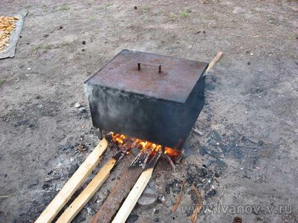 Smokehouse füstölt hal fajok, olaj lámpák meleg és hideg füstölt, recepteket és tippeket