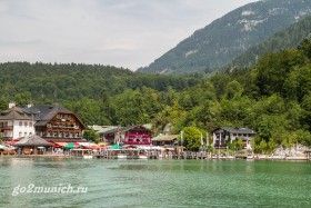 Lacul regal Kenigssee din Germania