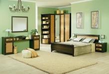 Корпусні меблі для спальні набір і фото дизайну, готові комплекти і колекції, збірна спальня,