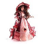 Doll Porcelain Mireasa Peggy - Colectia de papusi din portelan - Magazin online de cadouri