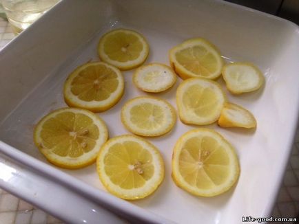 Курка з лимоном - як приготувати, рецепт з фото