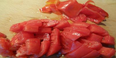 Курка з помідорами в духовці покроковий рецепт з фото