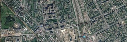 Apartamente și clădiri noi pe bulevardul Dunării din Sankt Petersburg