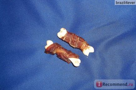 Ласощі сільські ласощі кальцієва кісточка з качиним філе, для цуценят - «собаці дуже
