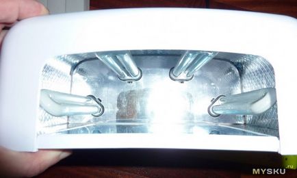 Lampa pentru prelungiri unghii sk-818 - 36w UV lampa de iluminat cu gel pentru unghii uscator de lumina (2-rotunde-pin
